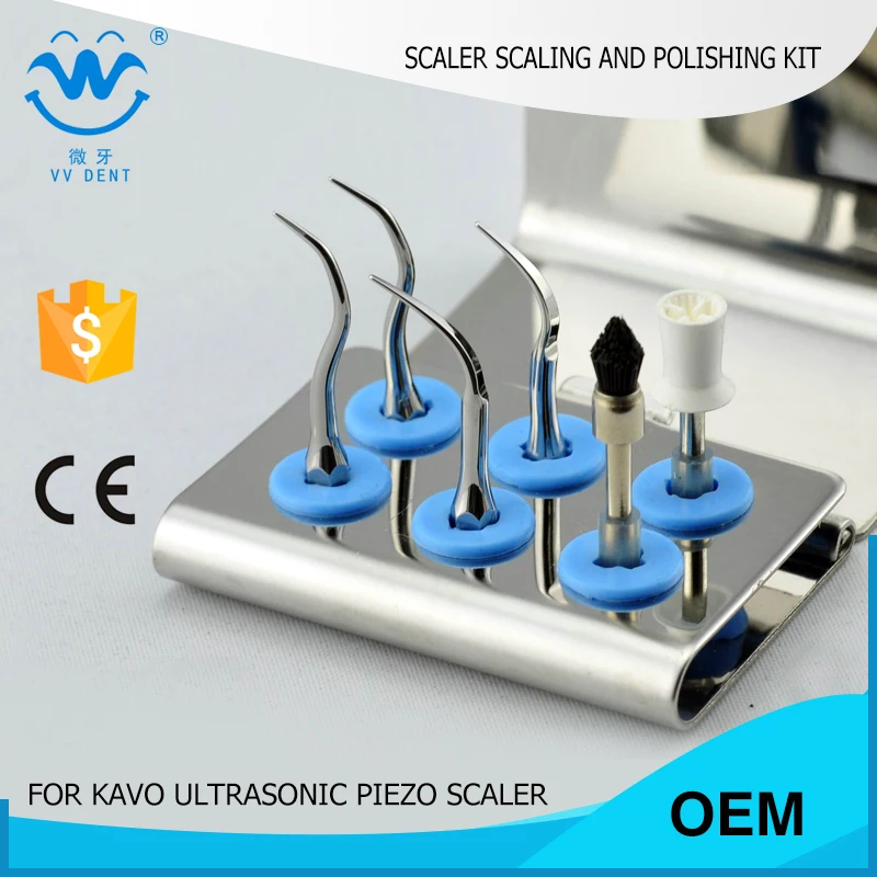 5 шт. набор для накипи и полировки зубов Kavo Sybron|piezo scaler|dental scalerscaler dental |
