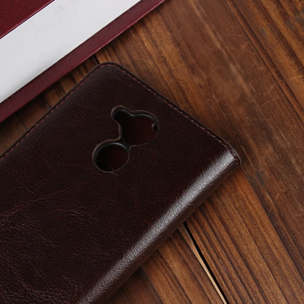 Роскошный чехол-книжка из натуральной кожи для huawei Enjoy 6s/Nova Smart/Honor 6C