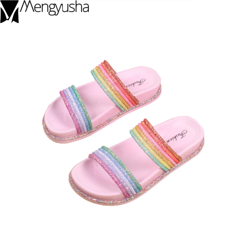 Шлепанцы женские с двойным ремешком сланцы Пляжная удобная повседневная обувь