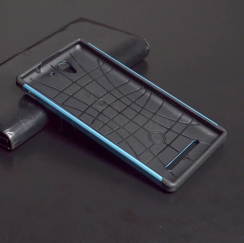 Противоударный тонкий бронированный чехол для Sony Xperia c3 D2533 D2502 S55U 5 "Чехол