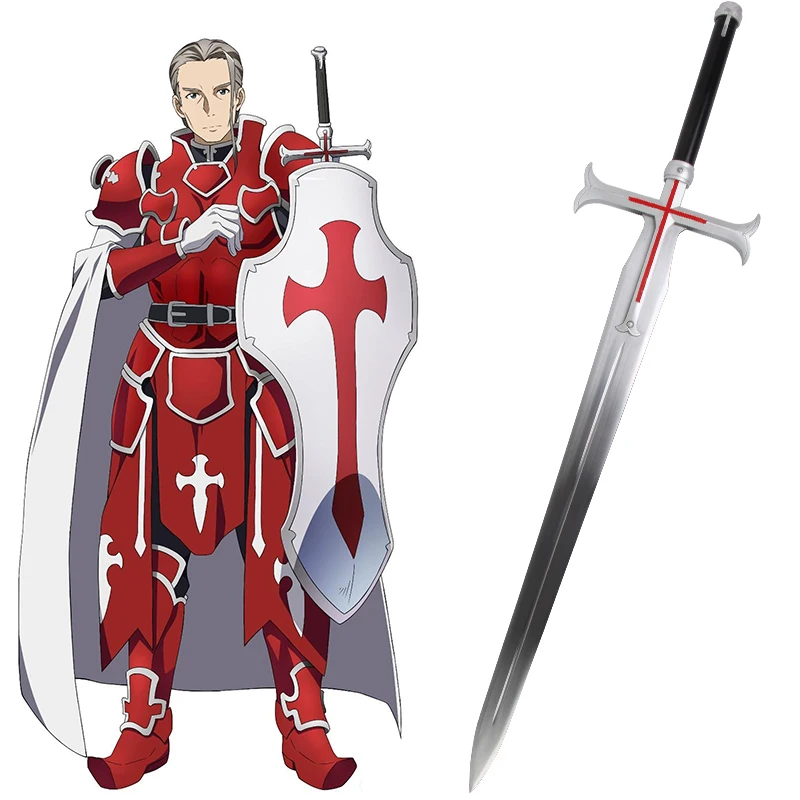

Sword Art Online SAO Heathcliff's Liberator Cosplay Sword Japanese Anime Game Katana Carbon Steel