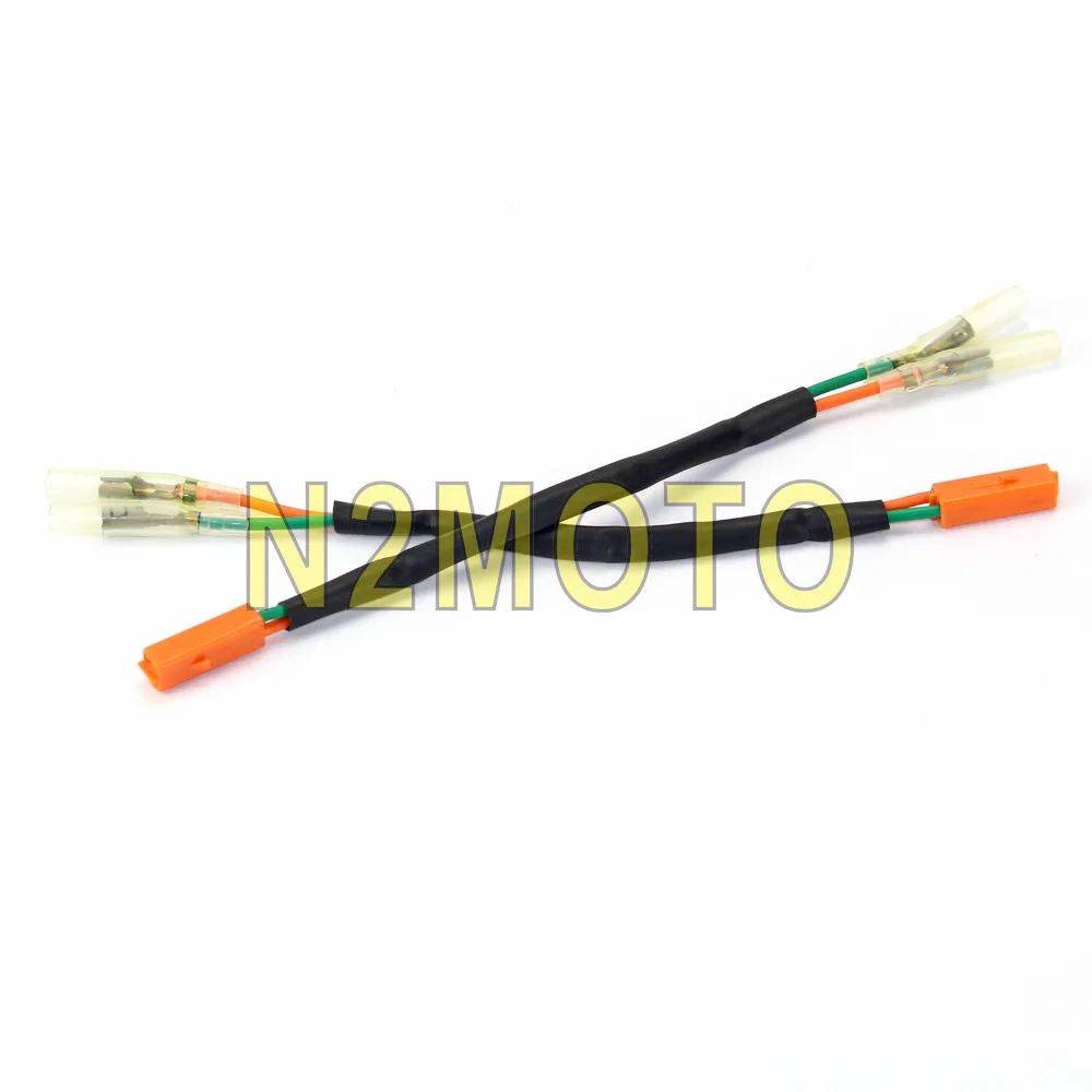 Переходник для сигнала поворота 4 шт. Kawasaki Ninja ZX 6R 9R 10R 12R 250 300 600 650 750 ZZR ZR EX ER|connector