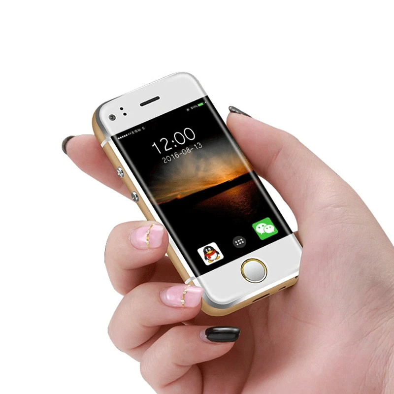 Оригинальный soyes 6 s Супер Мини Android Smart мобильный телефон MTK6572 Dual Core SIM ожидания