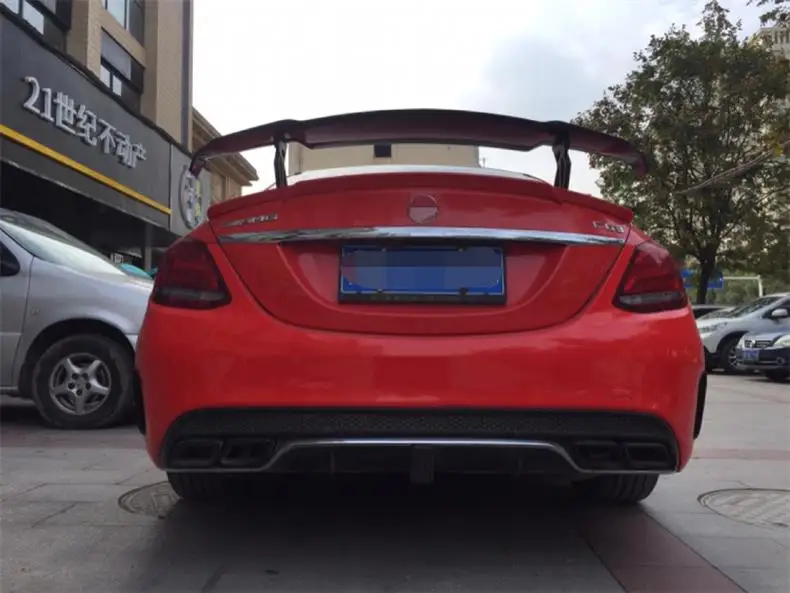 Спойлер из углеродного волокна для BENZ CLA W204 W205 W212 W117-UP крыло Спойлеры Высокое качество Аксессуары для модификации автомобиля