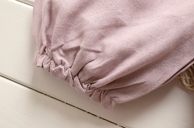 Весенний хлопковый комплект одежды для маленьких девочек из футболки в полоску с