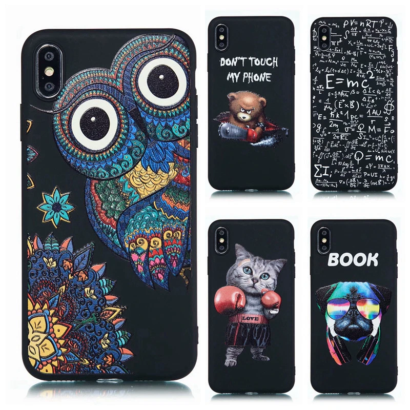 Чехол для мобильного телефона WTSZKL с рисунком Совы из мультфильма iPhone 6 6S 7 8 Plus XS MAX