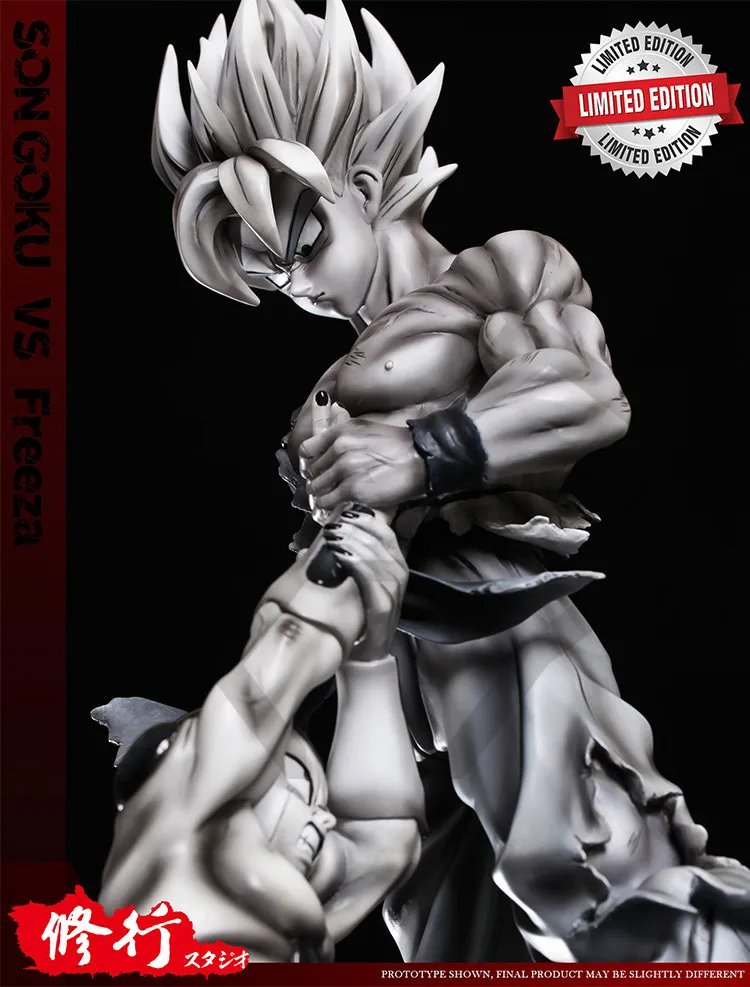 Комический клуб dragon ball z Супер Саян Гоку vs Frieza gk смола статуя комический цвет фигурка для коллекции