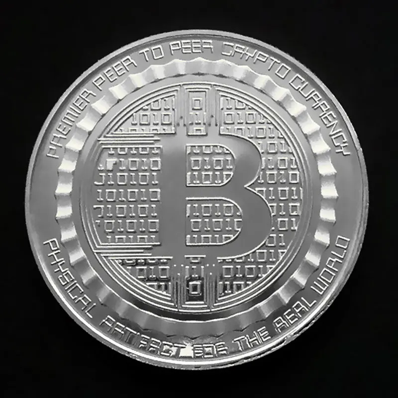 Монеты Биткойн не наличные памятные монеты биткоины сувенир искусство