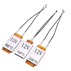 Нагревательный элемент, аксессуары для фена, бигуди, Нагреватель 80-220 градусов Цельсия, нагреватели Ptc 12 В, подходит для миниатюрного нагрева, 1 шт.