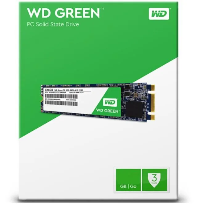 Твердотельный жесткий диск для ноутбука WD/Western Data WDS480G2G0B Green Series 480g SSD