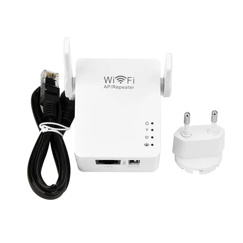 Ультра быстрая скорость двухдиапазонный Wifi ретранслятор 300 Мбит/с двухдиапазонный 2,4 ГГц беспроводной расширитель диапазона маршрутизатор Wi-Fi с функцией репитера