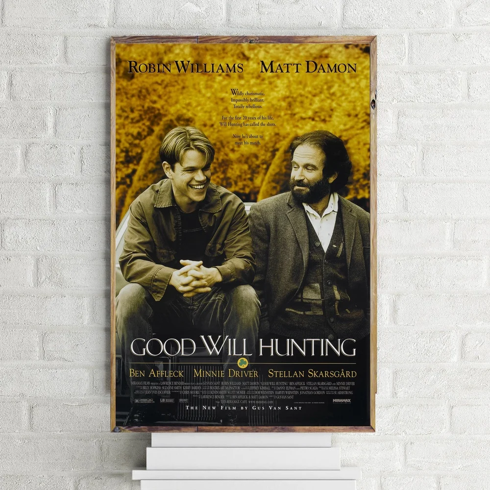 Художественный шелковый кинопостер Good Will Hunting настенные картины для гостиной без