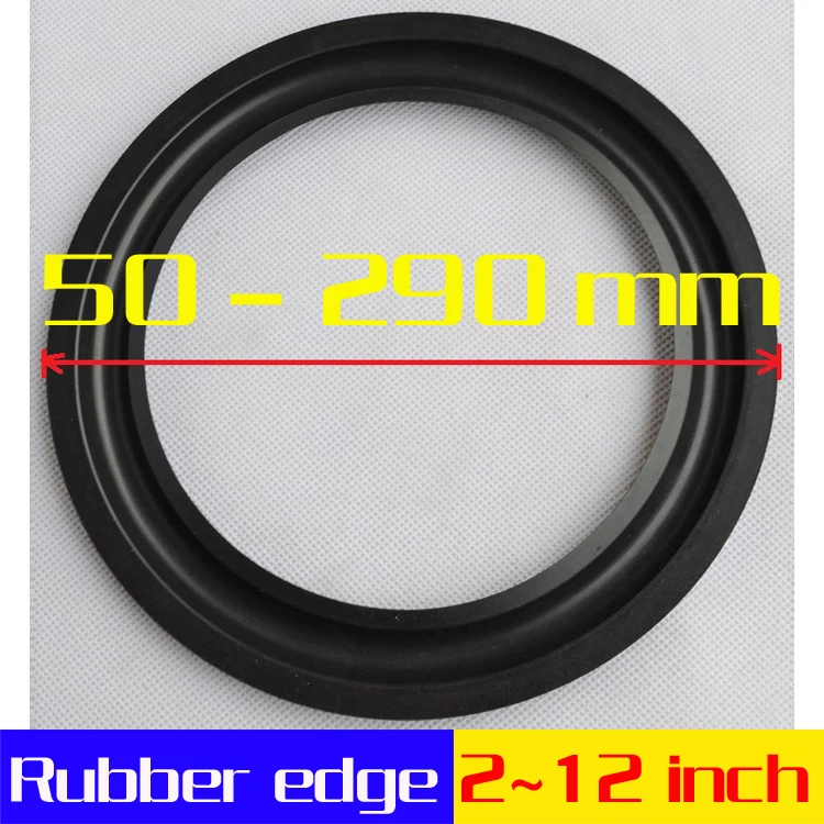 HI-FI DIY LIVE 4 5 6,5 7 8 10 12 дюймов(100~ 300 мм) НЧ-динамик запчасти для ремонта динамика аксессуары резиновый край складное кольцо сабвуфер