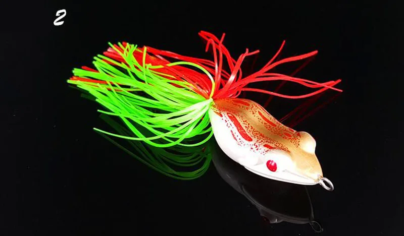 1 шт. Рэй лягушка приманки полый корпус Пластик жесткий Рыбная приманка воблер 10g 5