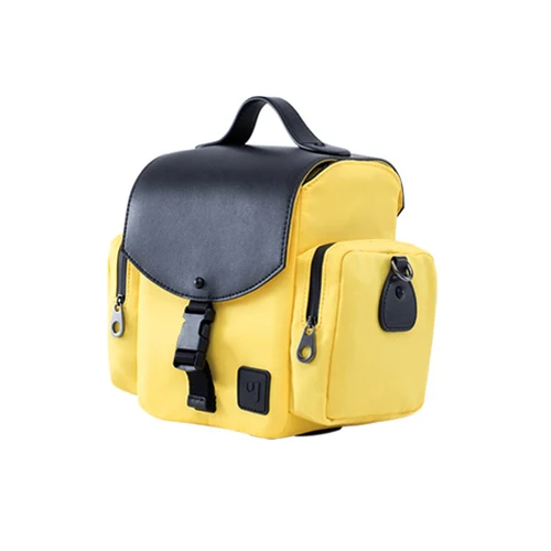 Yellow Сумка для камеры Xiaomi, модная сумка через плечо, рюкзак, чехол для камеры Canon, Nikon, sony, чехол для объектива, водонепроницаемая сумка для фотосъемки - Цвет: Yellow