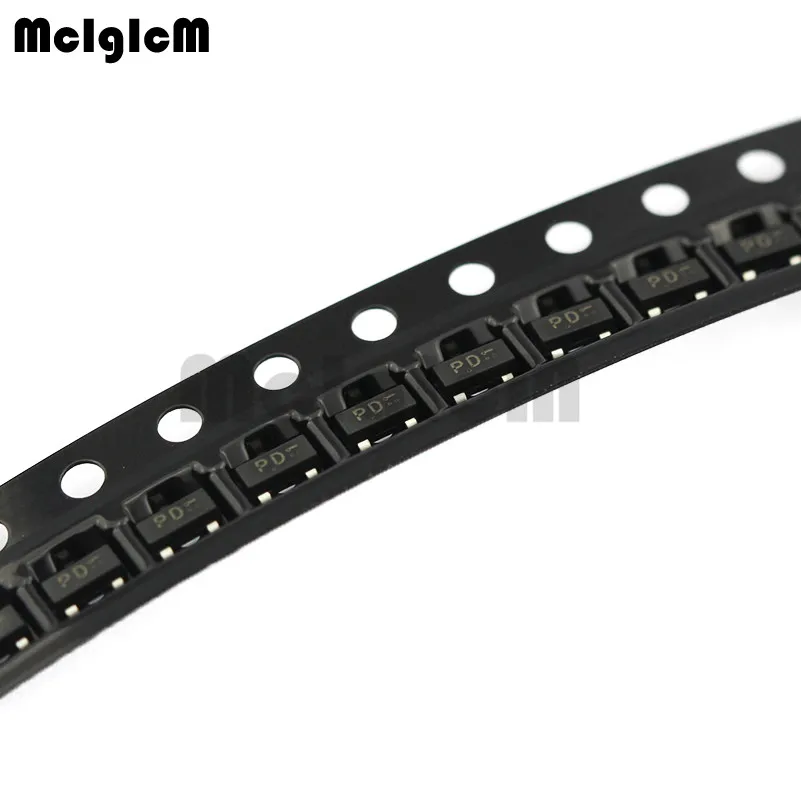 MCIGICM BSS84 100 шт P Channel 50V 130mA (Ta) 360mW поверхностное крепление SOT 23 3 SMD mosfet транзистор