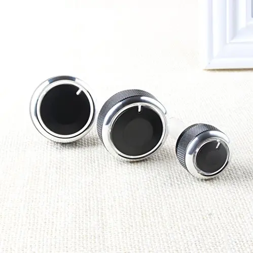 3 шт. автомобильный переключатель контроля нагрева кондиционера ручка A C кнопка