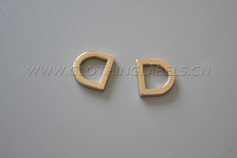

D-ring for belt, garment accessories metal labels, 1000 pieces a lot, no logo