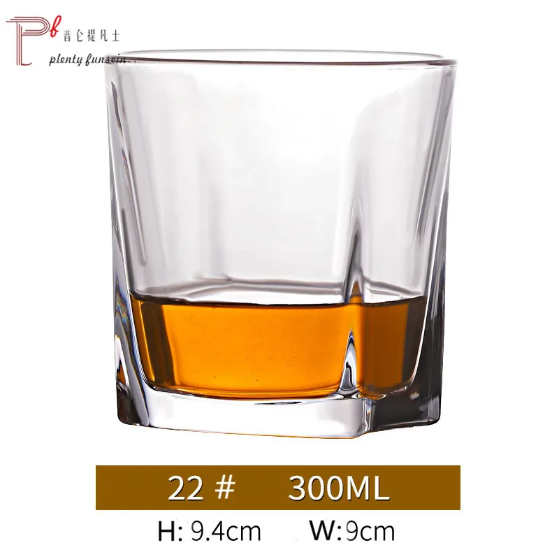 22-300ML 1 PCS Новое Классическое креативное Вино Виски Хрустальное стекло es костюм личность Европейский духи пивной бар стеклянная чашка вечерние для питья - Цвет: 22-300ML 1 PCS