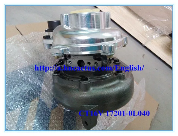 CT16V 17201-OL040 17201OL040 17201-0L040 17201-30110 турбо для Toyota Hilux Land Cruiser 150 1KD 1KD-FTV 1kdftv 2005- 3.0L D4D |