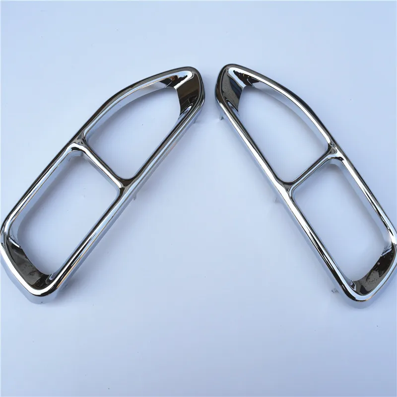 Сзади автомобиля хвост горло выхлопная труба глушитель 304 Нержавеющая сталь