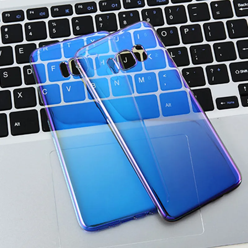 Ультратонкий чехол для телефона samsung S8 S9 Plus Жесткий Чехол Galaxy S7 Edge Note 8