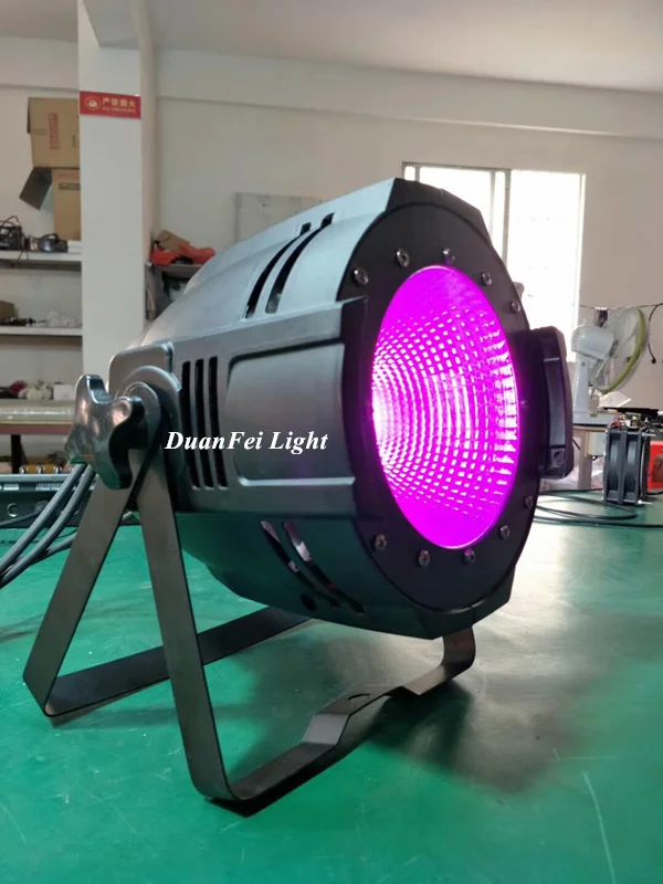 (Flightcase) 6pcs Par led wash light stageled rgbw dj cob par 200w dmx | Освещение