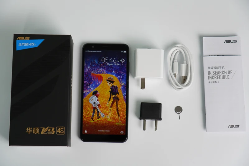 Смартфон ASUS ZenFone 4S Max Plus M1 ZB570TL X018D 4G 32g 5 7 дюймов HD Full Sreen 18:9 MTK6750T|Смартфоны| |
