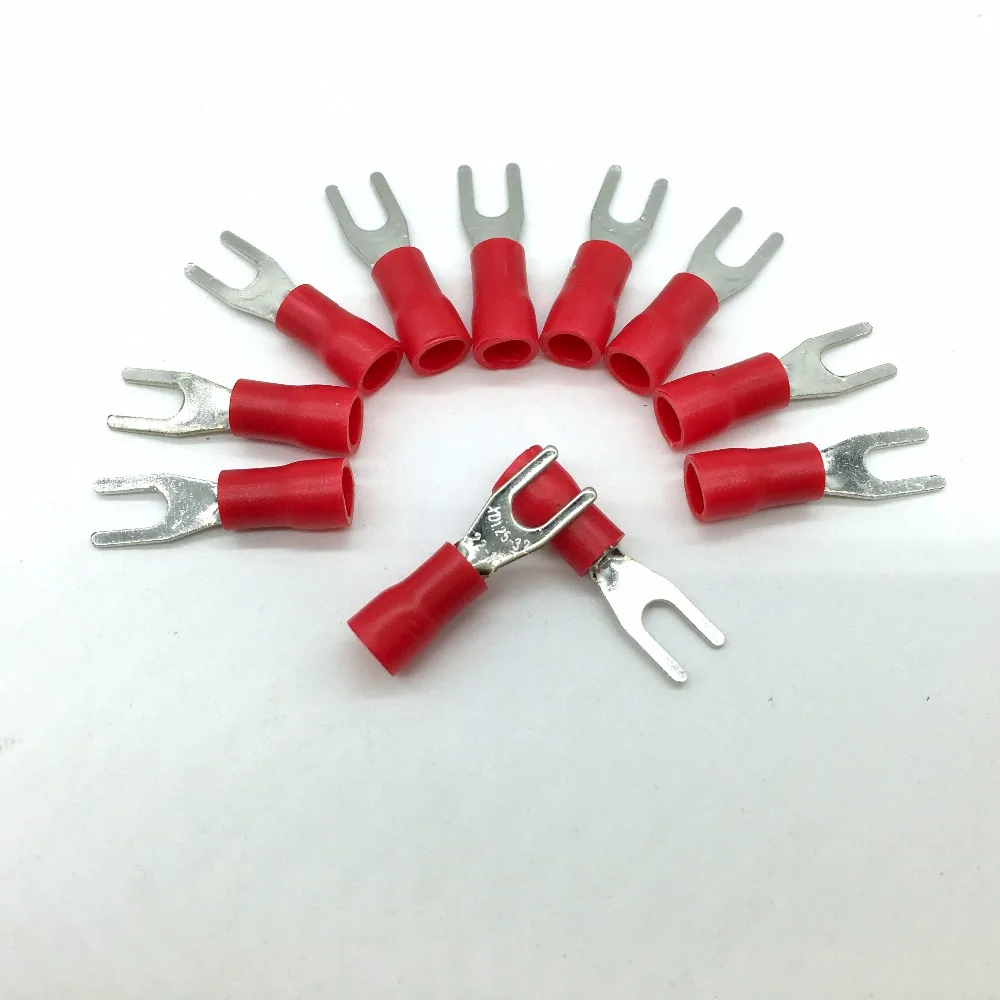 Терминалы Awg Espadas Sv1.25 5 Spade изолированный обжимной разъем терминал|terminal hook|terminal
