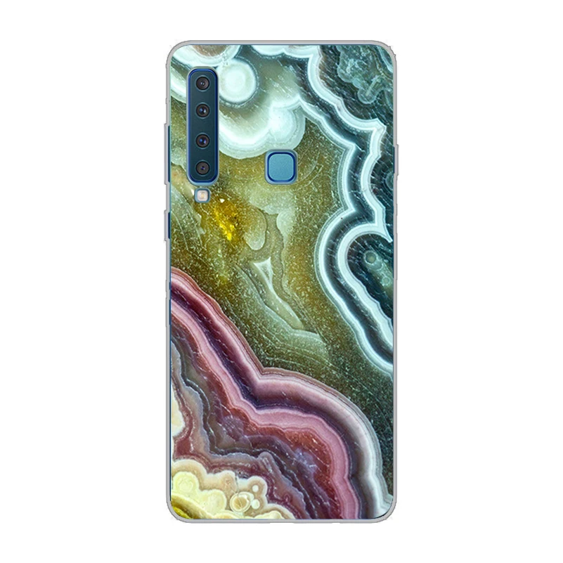 ciciber Phone Case for Samsung Galaxy A6 A8 A7 A9 Plus 2018 Star Soft TPU Back Cover A5 A3 2016 2017 A6S Marble |