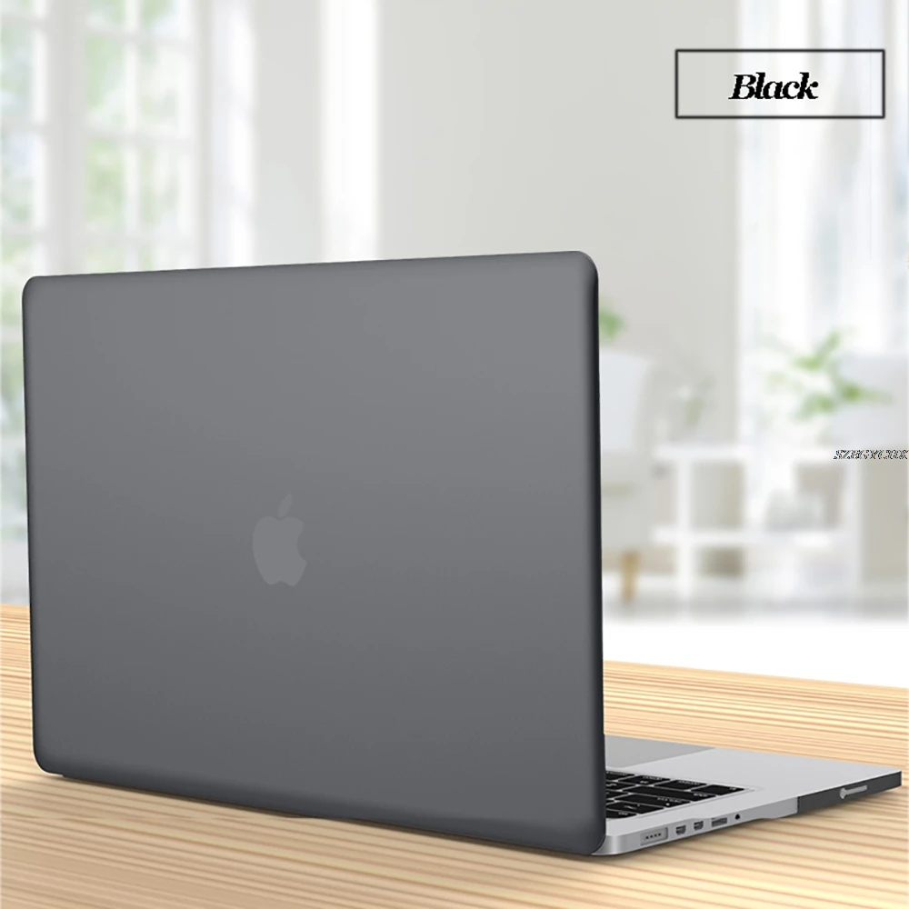 Матовый Жесткий Чехол для ноутбука Macbook Air retina 11 12 13 15 дюймов с сенсорной панелью чехол A1706 A1707 A1989 A1990 A1932