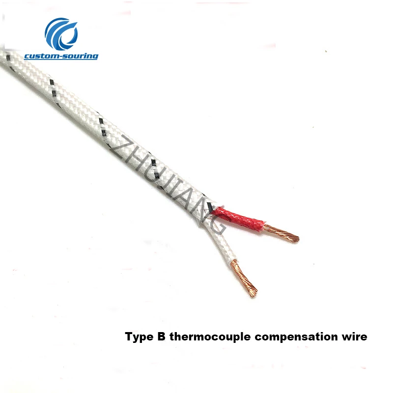 Высокая Точность стекловолокна B Тип температурная измерительная линия тип