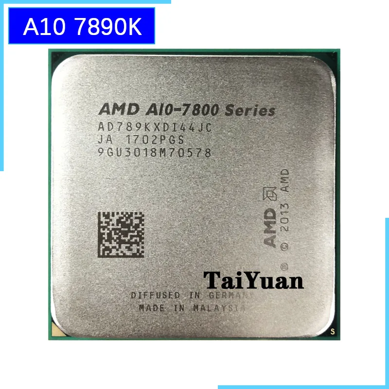 AMD A10-Series A10-7890K A10 7890 K 4 1 ГГц четырехъядерный процессор AD789KXDI44JC разъем FM2 + |