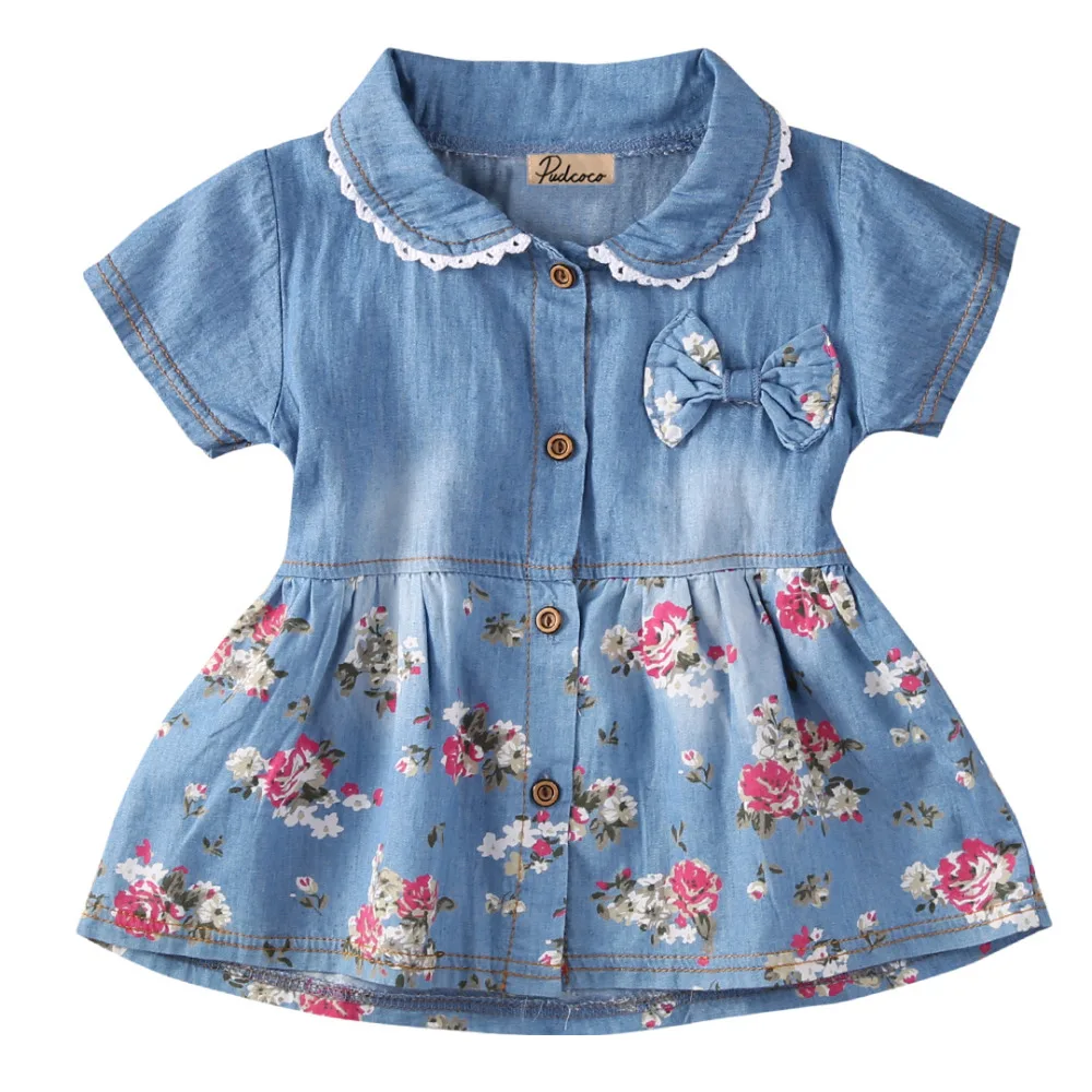 Infant Toddler Newborn Kid Flower Girl Summer Princess Dress Baby Party Wedding Pageant Dresses Clothes | Детская одежда и обувь
