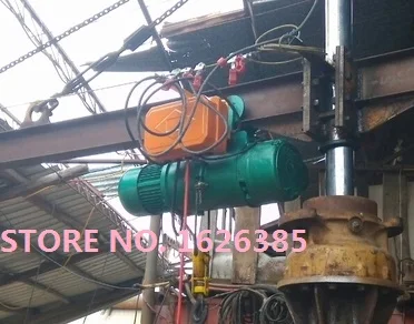 0.25T-20T CD1 electric wire rope Hoist with trolley, 380V/50Hz, 3-PHASE electric lifting crane steel rope rigging hardware