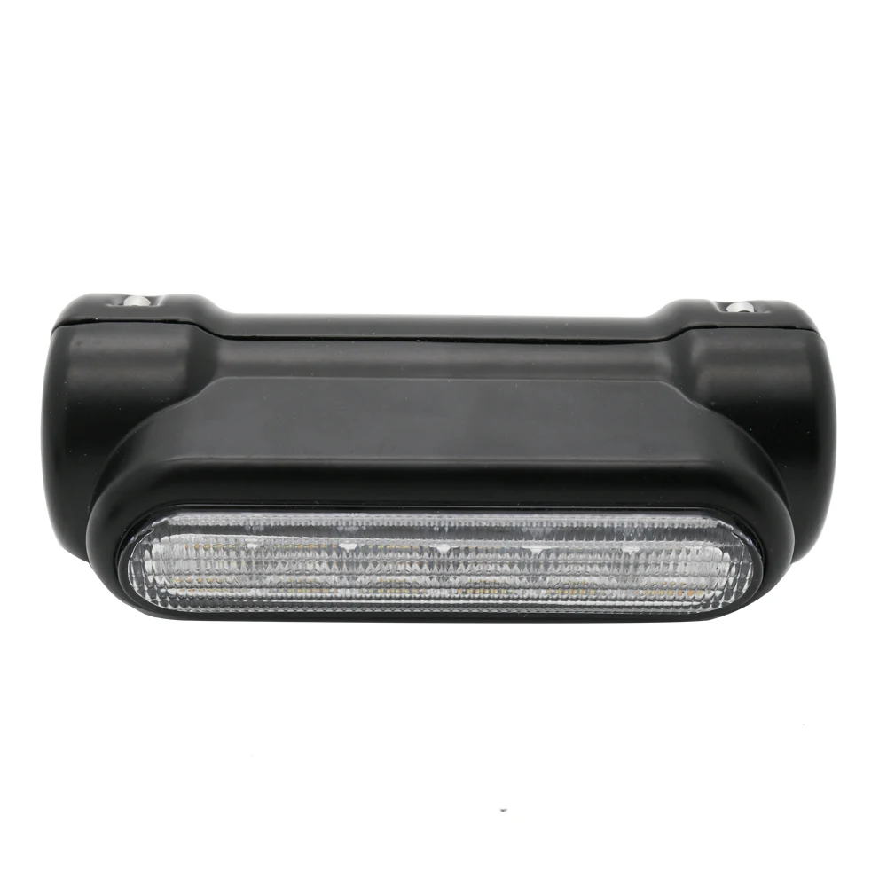 For Harley Touring Models 2 Pcs Motorcycle Highway Bar Switchback Driving Turn Signal Light LED Crash Bars Amber White |