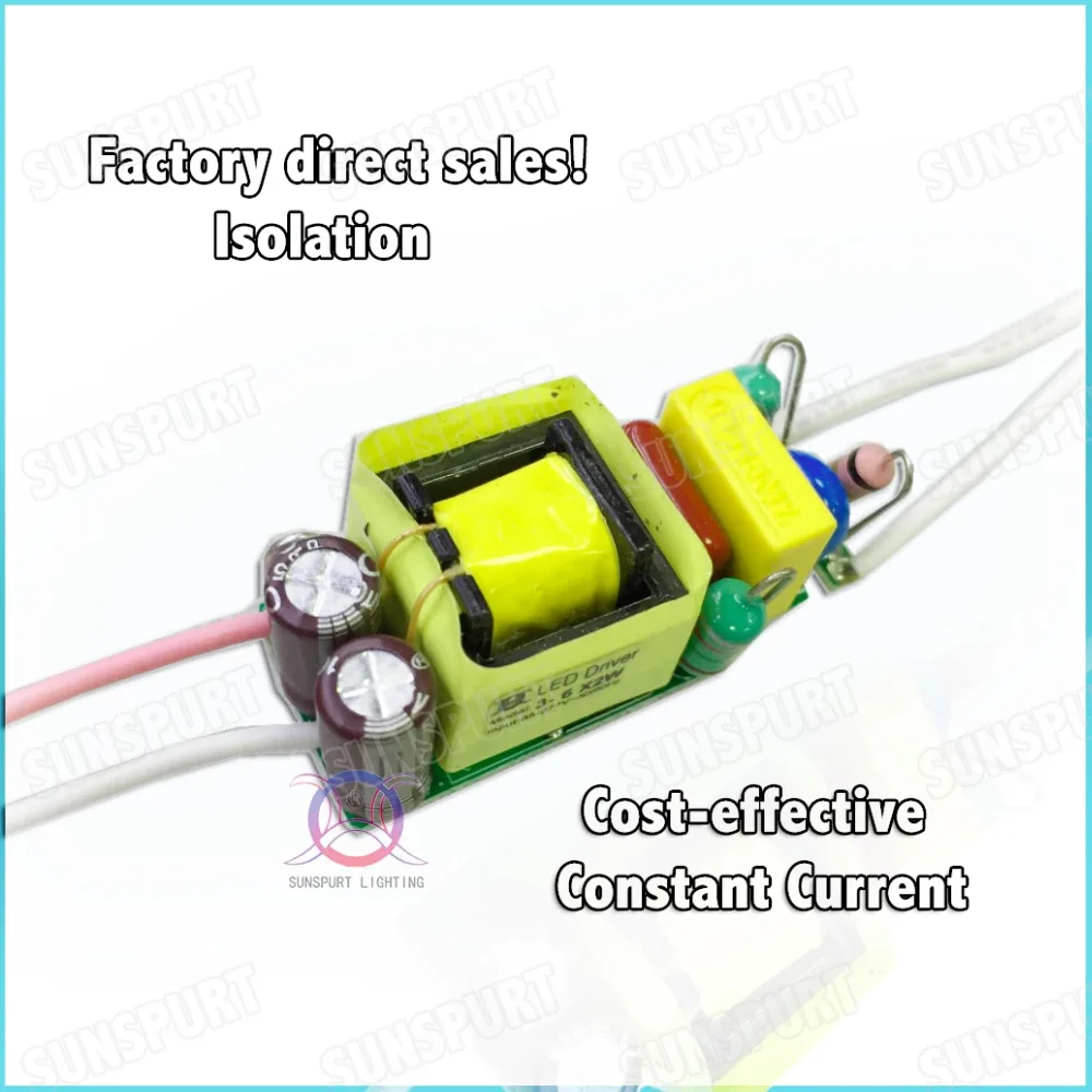 5 шт. от CE High PFC 10WCOB AC85 277V светодиодный драйвер 3 6Cx2W 450MA DC9 20V постоянного тока
