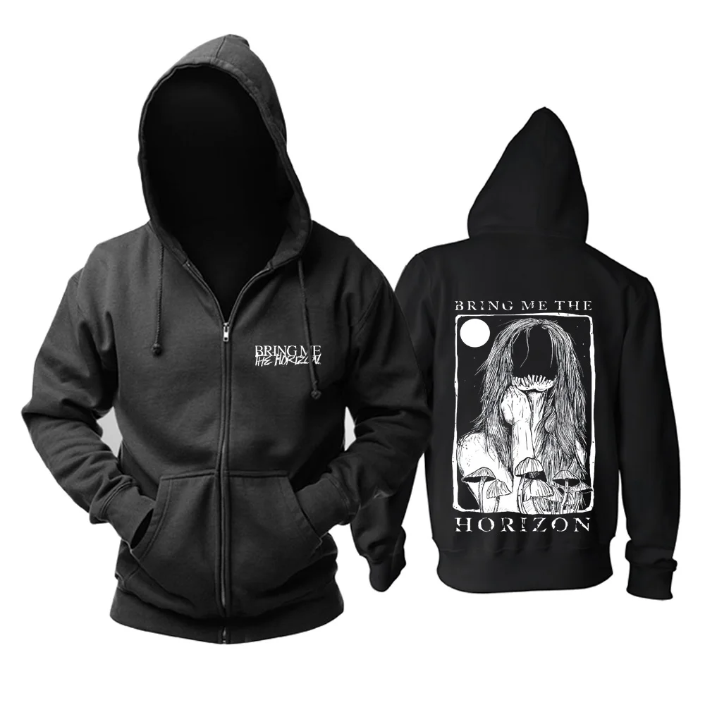 25 конструкции черепа Орел американский Повседневное Bring Me The Horizon sudadera рок толстовки куртка панк толстовка на молнии брендовая одежда - Цвет: 21