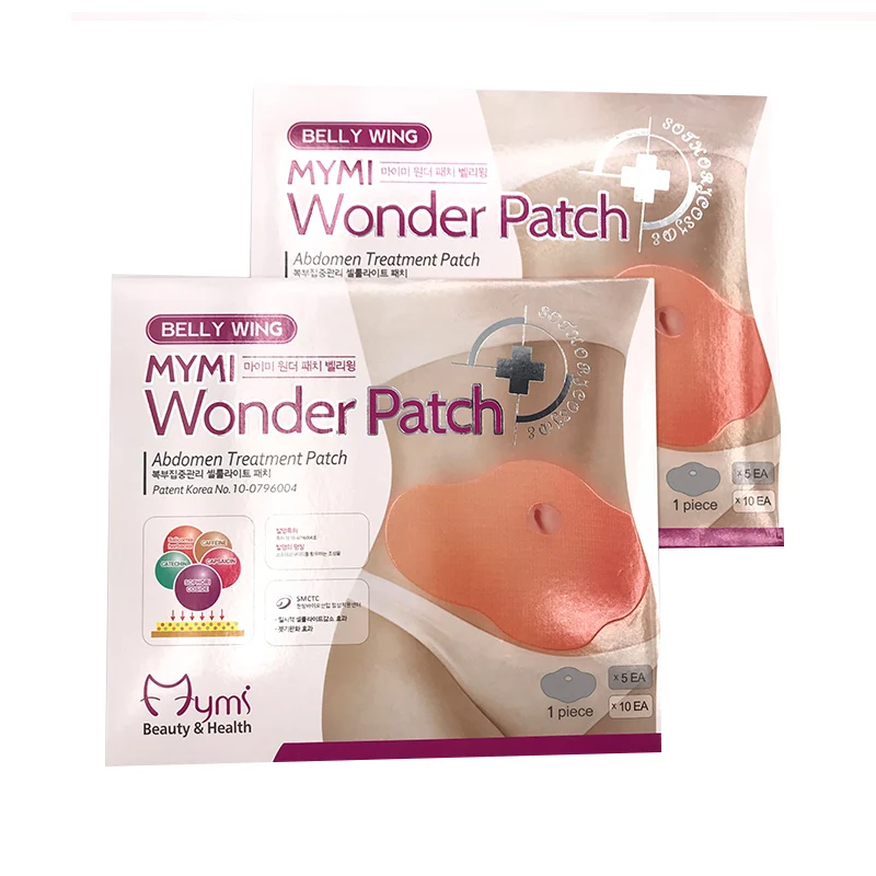 10 шт. инструмент для подтяжки лица Mymi Wonder Patch Быстрый пластырь похудения живота
