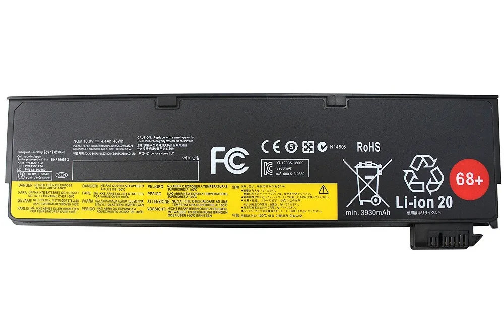 Аккумулятор для Lenovo ThinkPad T440 T440s T450 T450s T460 T460P T560 W550s X240 X250 X260 X270 P50S|lenovo thinkpad battery|lenovo