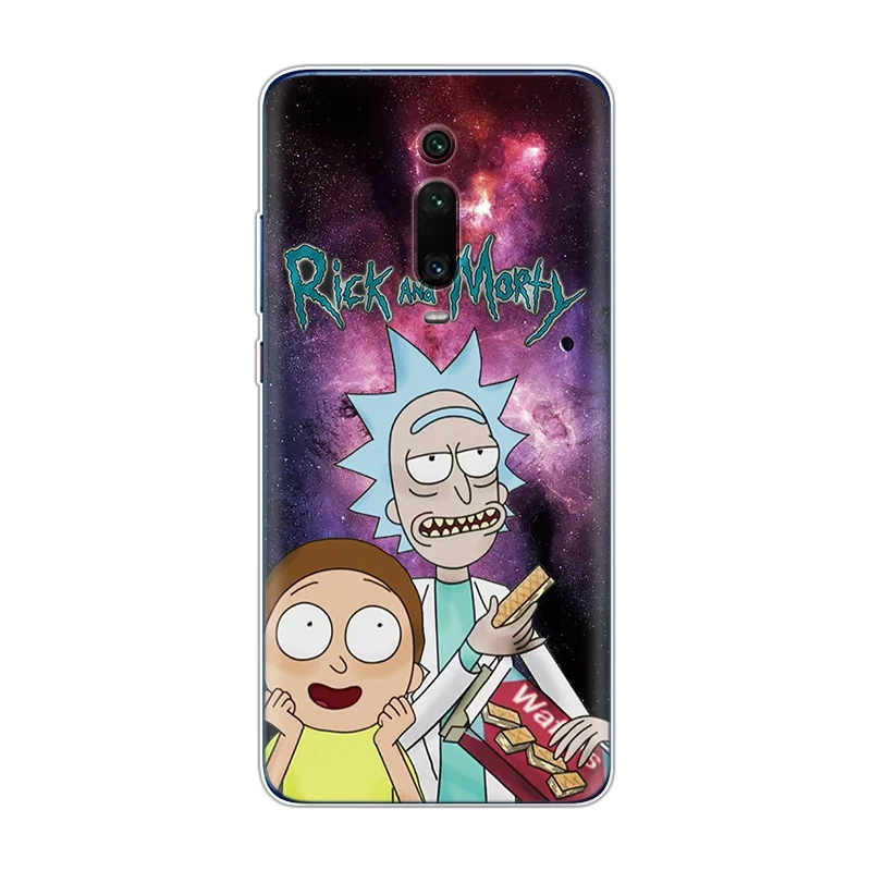 0r2rencb Чехол для телефона Rick And marty с забавным рисунком Co mi c для Xiaomi mi 9T Pro 9 SE Note 10 из мягкого ТПУ для Red mi K30 Note 8 7 8T K20 Pro - Цвет: 0r2rencb