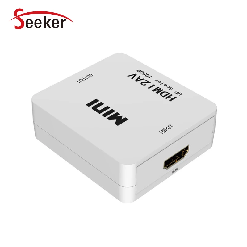 Новый HDMI в AV видео конвертер 1080P вход RCA выход для STB/ноутбука/проектора/HD ТВ скалер
