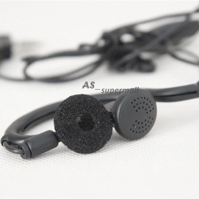 XQF 2pin 2 5 мм ушной крючок гарнитура для Kenwood BaoFeng UV 5R GT 3 82HP TYT Tonfa KG UVD1P двухстороннее
