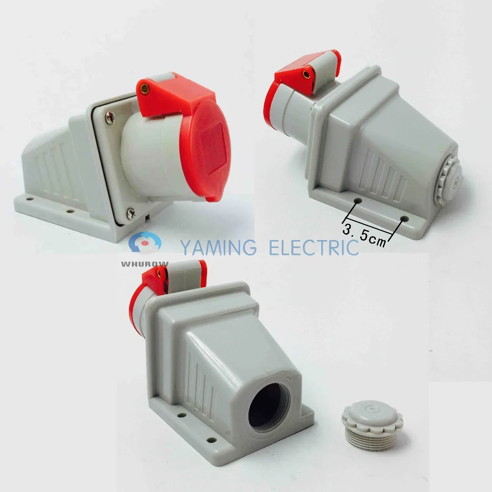 3 pin штепсельная вилка и розетка 16Amp Американская классификация проводов 2р+ электронная сигарета брызг кабель защищенный Промышленный разъем мужского и женского пола вилки и розетки