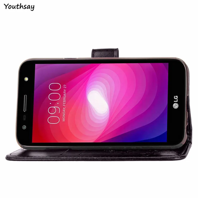 Чехол для LG X Power 2 Роскошный чехол бумажник из искусственной кожи M320 телефона LV7 /