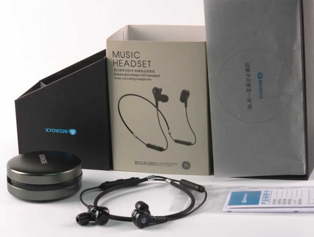 Наушники REDROCK High End Music Bluetooth 4 2 с шумоподавлением 3BA + 1DD Гибридный разъем MMCX Hifi
