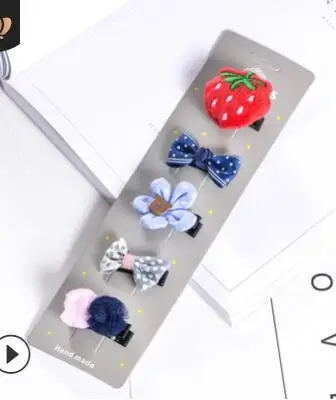 14 HM022 Korean Version Sweet Children's Hairpin Sequins Animal Unicorn Cat Bow Owl Cute Cartoon Princess Hair Clip Jewelry - Окраска металла: 14