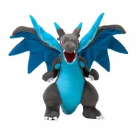 10pcslot 25cm charizard x plush toys doll mega charizard x plush soft stuffed animals toys for kids children gifts with tag