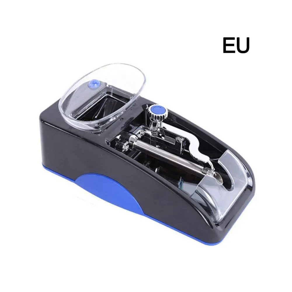 EU Plug 1 шт., электрическая Легкая Автоматическая сигаретная машина, инжектор табака, роллер, Прямая поставка, DIY инструменты с вилкой EU/US - Цвет: EU Plug
