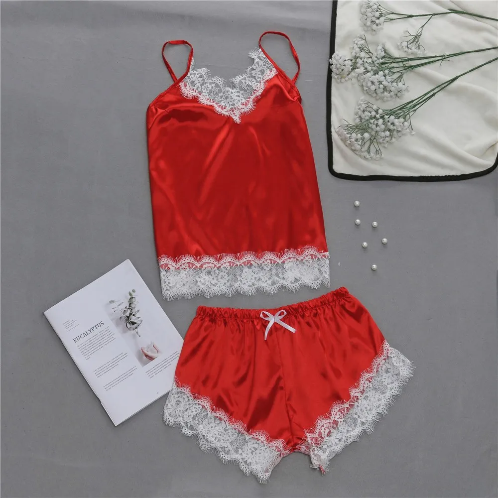 Модная Сексуальная кружевная одежда для сна женское белье соблазнительное
